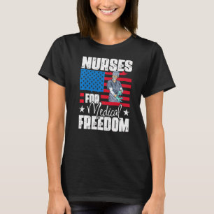 T-shirt Infirmières Je Prends Position Pour Une Liberté Mé