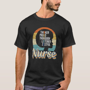 T-shirt Infirmières LPN noires comptent Afro-Américaines M