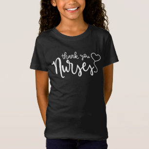 T-Shirt Infirmières Mercis Script soigné