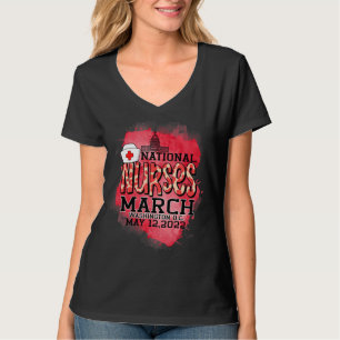 T-shirt Infirmières nationales mars 12 mai 2022 Million In