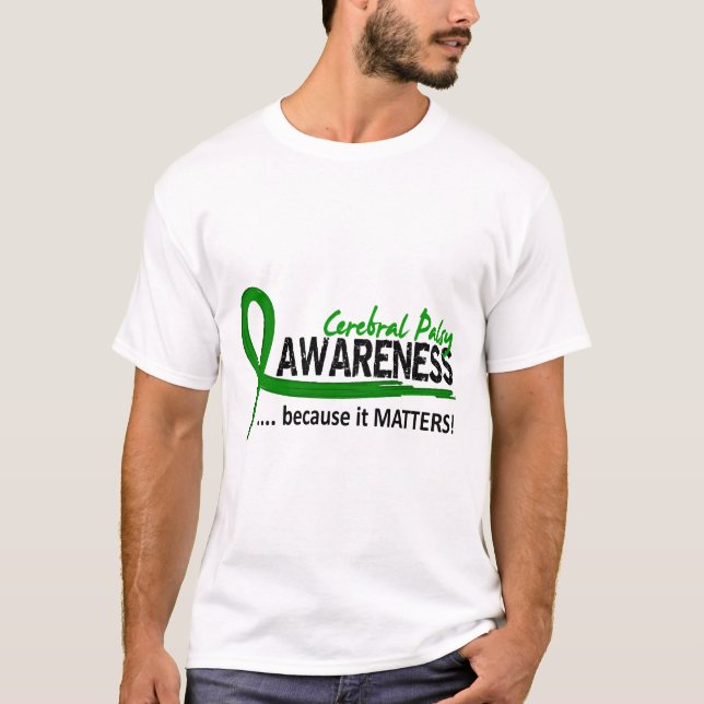 T-shirt Infirmité motrice cérébrale de la conscience 2 (Devant)