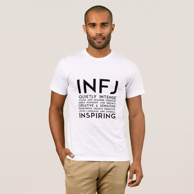 T-SHIRT INFJ (Devant entier)