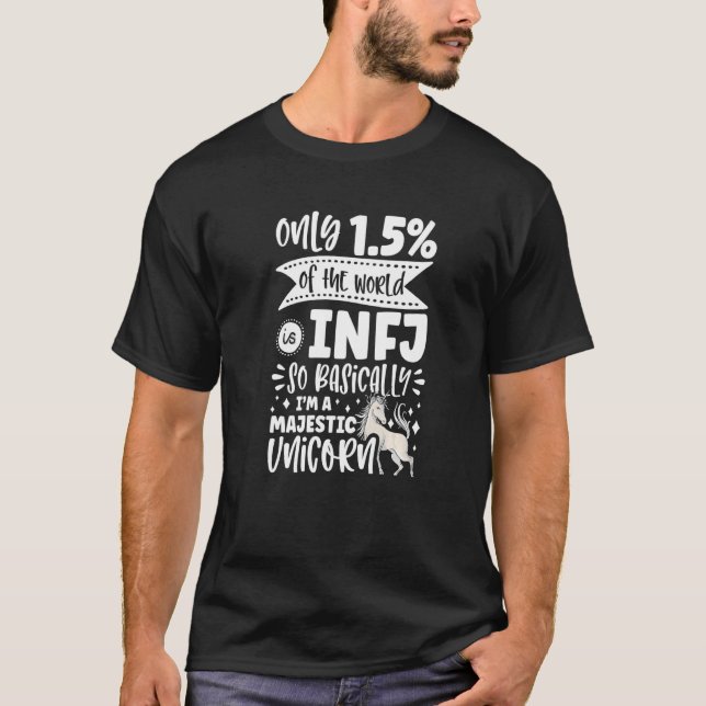 T-shirt Infj Présentation de la personnalité (Devant)