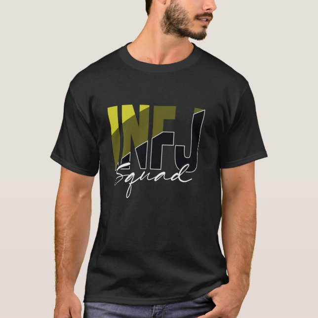 T-shirt INFJ Pride INFJ Squad (Devant)