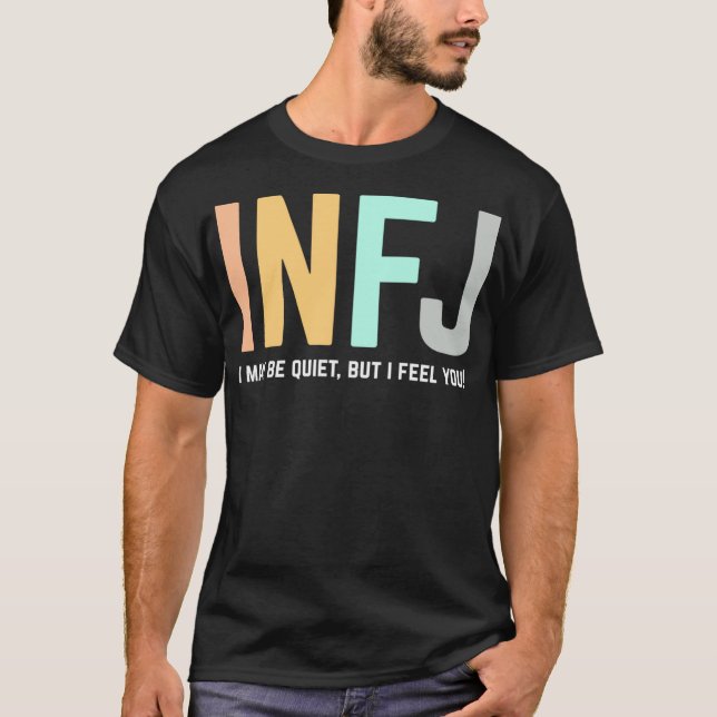 T-shirt INFJ Type de personnalité Introvert Funny (Devant)