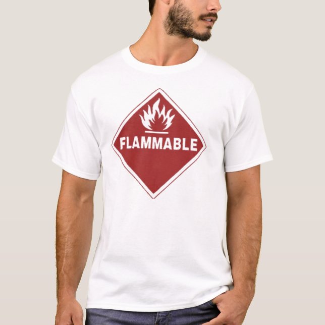 T-shirt inflammable (Devant)
