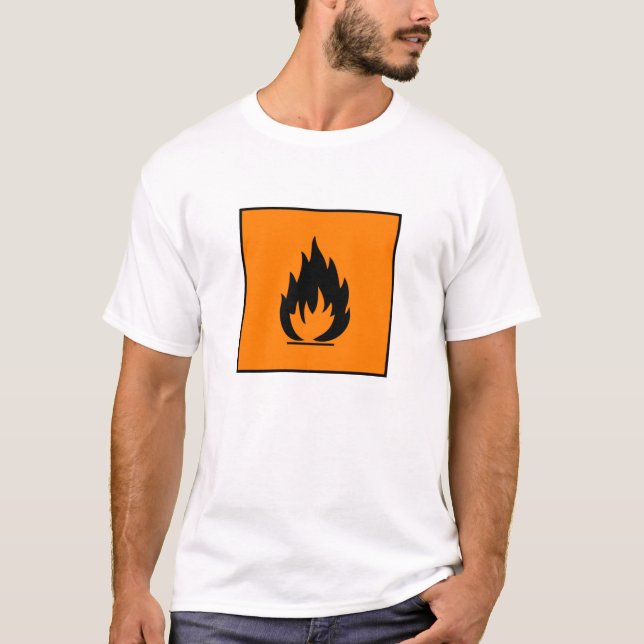 T-shirt Inflammable (Devant)