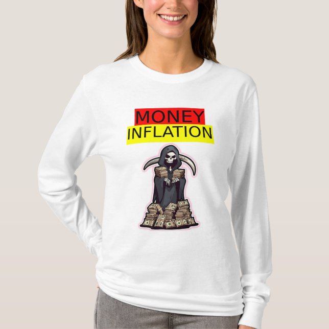 T-shirt Inflation monétaire (Devant)
