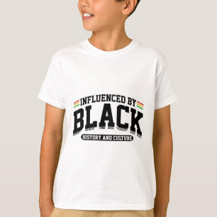 T-shirt Influencé Par L'Histoire Et La Culture Noires AM A