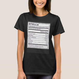 T-shirt Information Stella et faits indéniables