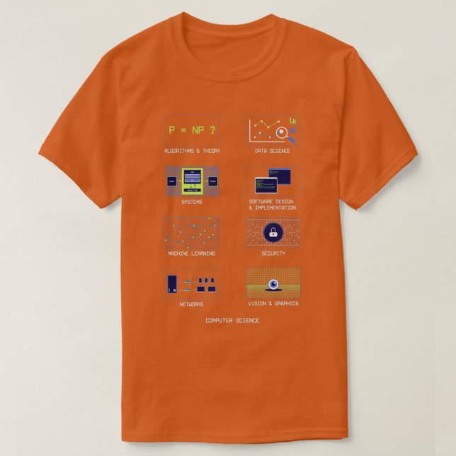 T-shirt Informatique (Design devant)