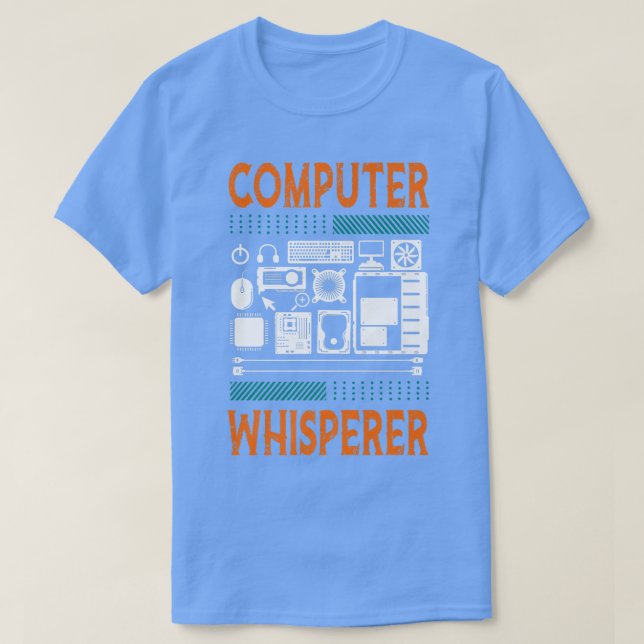 T-shirt Informatique Chemises Geek Tech Programmeur Nerd (Design devant)