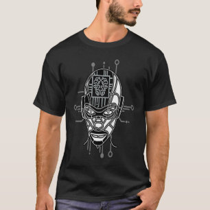 T-shirt Informatique Cognitive Profonde Machine Intel arti
