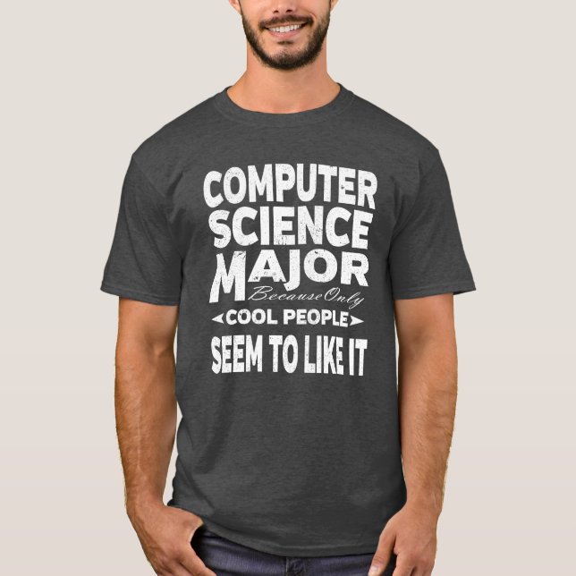 T-shirt Informatique Collège Cool principaux (Devant)