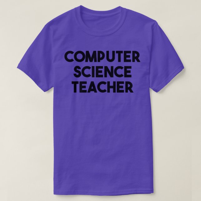 T-shirt Informatique Enseignant Premium 282 (Design devant)