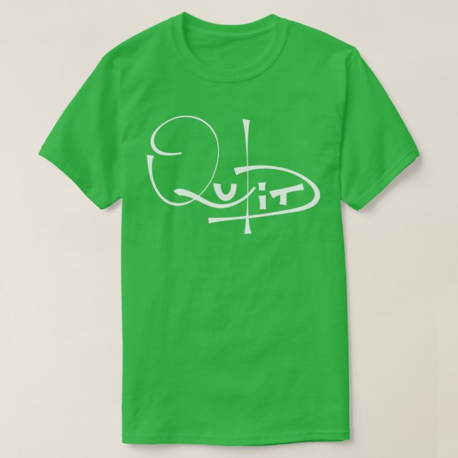 T-shirt Informatique quantique Qubit  (Design devant)