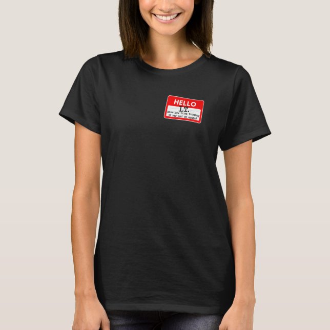 T-shirt Informatique Support Informatique Assistance Infor (Devant)