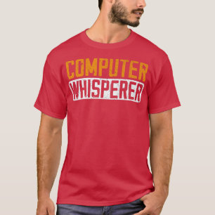 T-shirt Informatique Whisperer Funny Coding Programmateur