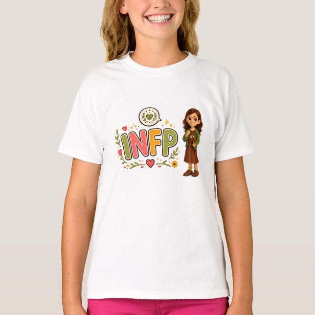 T-shirt INFP — A Sonhadora Criativa (Devant)
