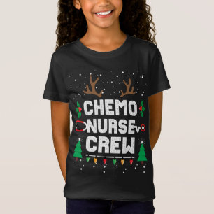 T-Shirt Infusion Chemo Infusion Nurse mignon Gnomes de Noë