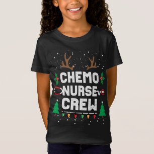 T-Shirt Infusion Chemo Infusion Nurse mignon Gnomes de Noë