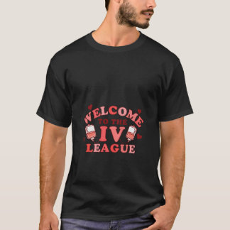 T-shirt Infusion Infirmière IV Ligue Chemo Infirmière RN V