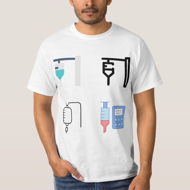 T-shirt Infusion Therapy Nurse Sticker Pack - Infusion The (Devant)