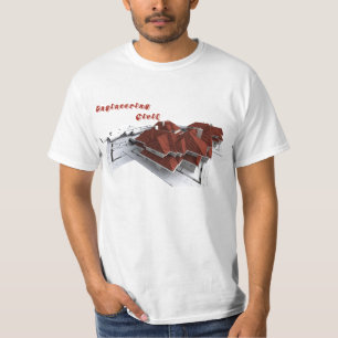 T-shirt Ingénierie Civile - Estampe Plante
