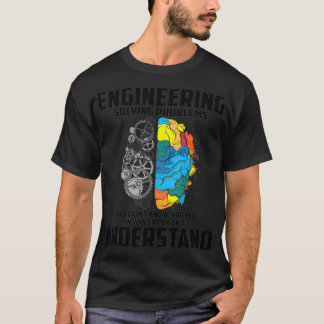 T-shirt Ingénierie cool Définition Ingénieur drôle Don Me