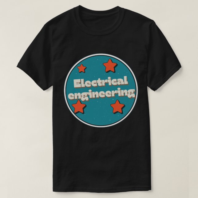 T-shirt Ingénierie électrique (Design devant)
