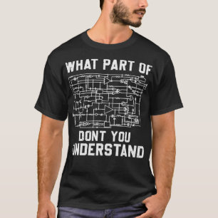 T-shirt Ingénierie Électrique Quelle Partie De Vous Ne Sou