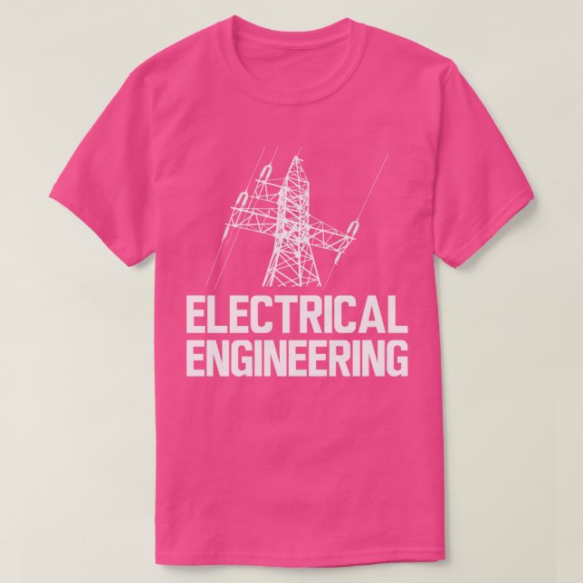 T-shirt Ingénierie électrique w (Design devant)