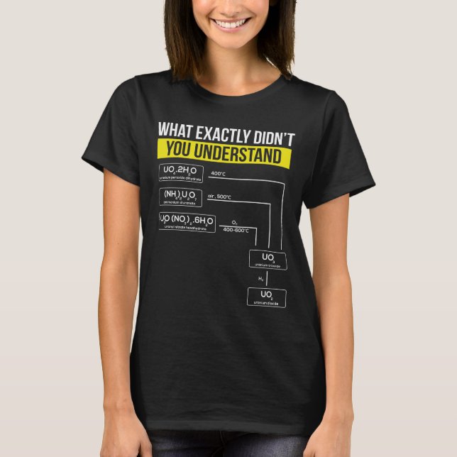 T-shirt Ingénierie nucléaire nucléaire (Devant)