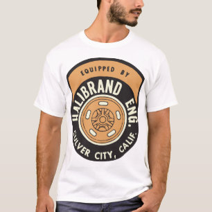 T-shirt Ingénierie vintage de Halibrand emballant le