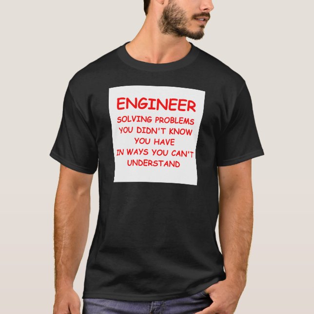 T-SHIRT INGÉNIEUR (Devant)