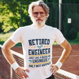 T-shirt Ingénieur à la retraite Génie à la retraite