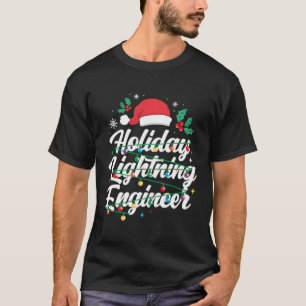 T-shirt Ingénieur amusant, affreux pulls de Noël