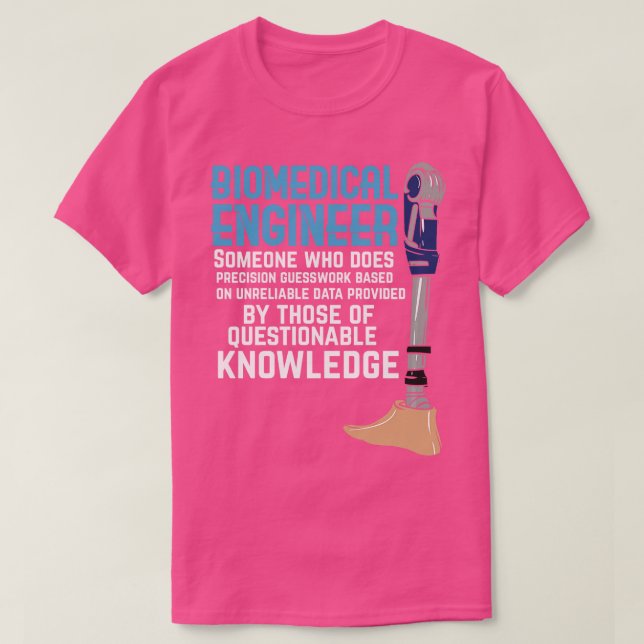 T-shirt Ingénieur biomédical (Design devant)