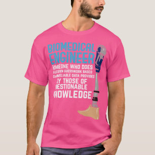 T-shirt Ingénieur biomédical