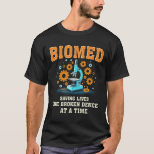T-shirt Ingénieur biomédical ingénieur en technologie biom