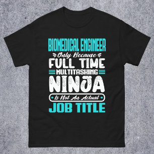 T-shirt Ingénieur biomédical Titre de profession Compétenc