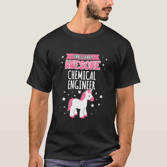 T-shirt Ingénieur chimique (Devant)