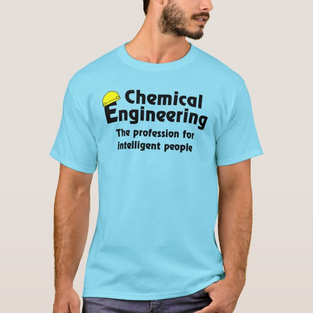 T-shirt Ingénieur Chimiste Intelligent (Devant)