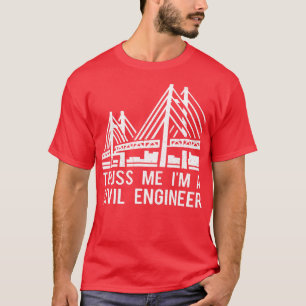 T-shirt Ingénieur civil Conception de pont