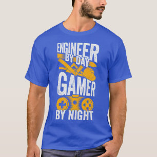 T-shirt Ingénieur De Jour En Nuit