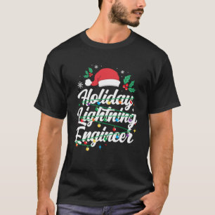 T-shirt Ingénieur de la foudre de vacances Technicien de l