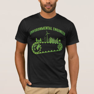 T-shirt Ingénieur De l'environnement Ingénieur Ingénier