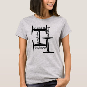 T-shirt Ingénieur de poutre en acier
