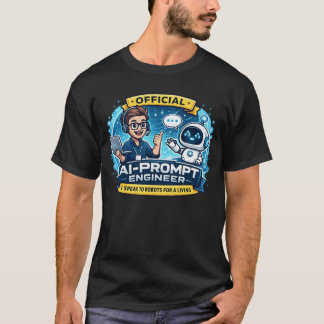 T-shirt Ingénieur de requête IA Env. 2023 Humour de métier