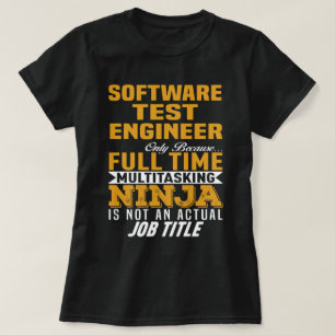 T-shirt Ingénieur de test logiciel